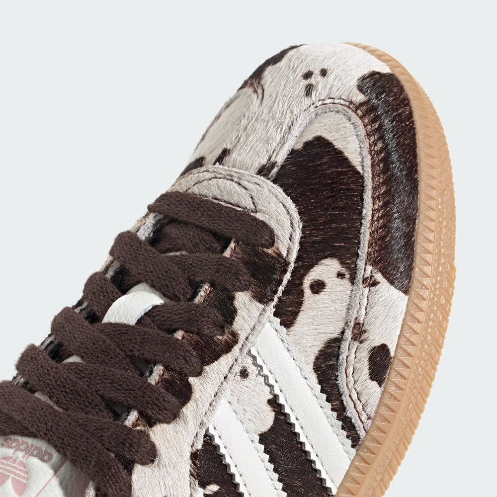 Size 8 - [NEW] Women's adidas Samba OG Shoes 'Cow Print' JR1256 - Picture 8 of 8